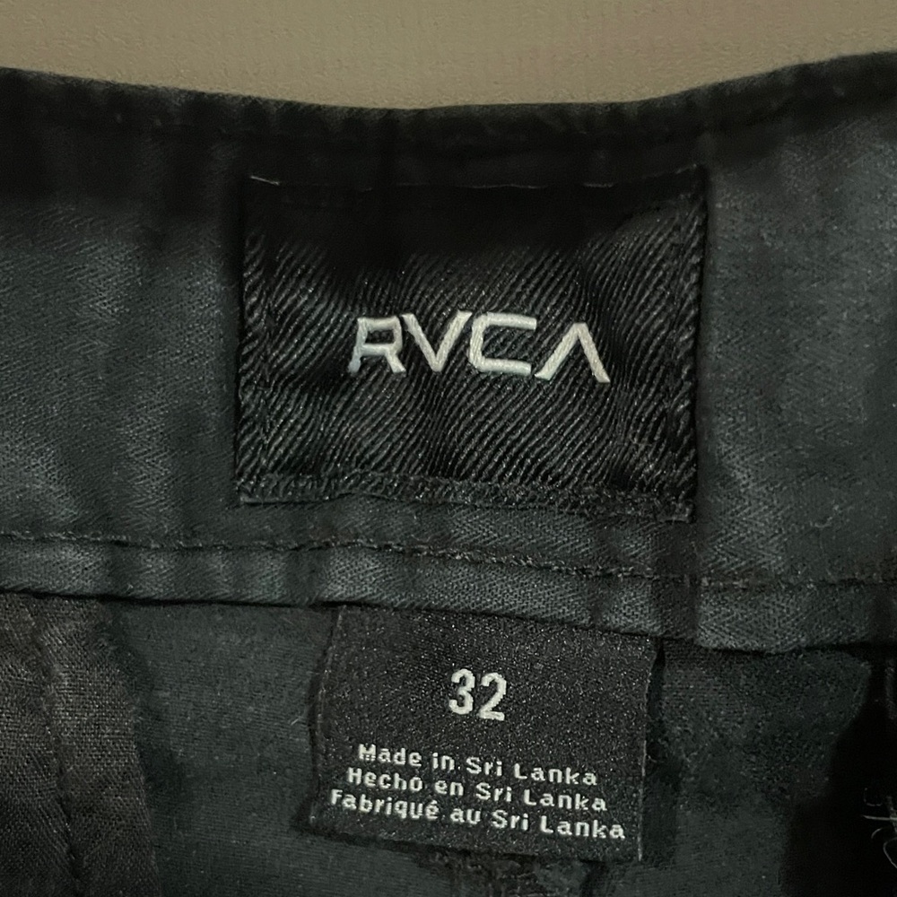 RVCA daggers Black Casual Pants - Picture 2 of 4